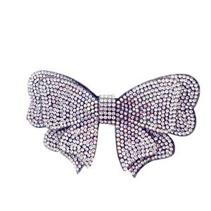 Rhinestone bow hair clip NWT